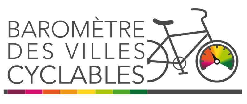 Logo baromètre des villes cyclables