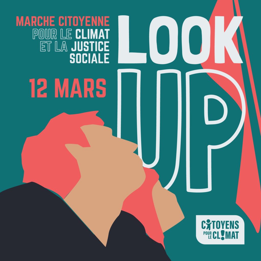 annonce :  Marche citoyenne pour le climat et la justice sociale le 12 mars